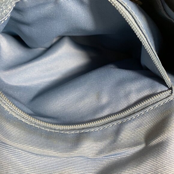 VTG Coach Signature Logo Black Canvas & Leather Shoulder Hand Bag 11574 + Tag - Picture 16 of 16